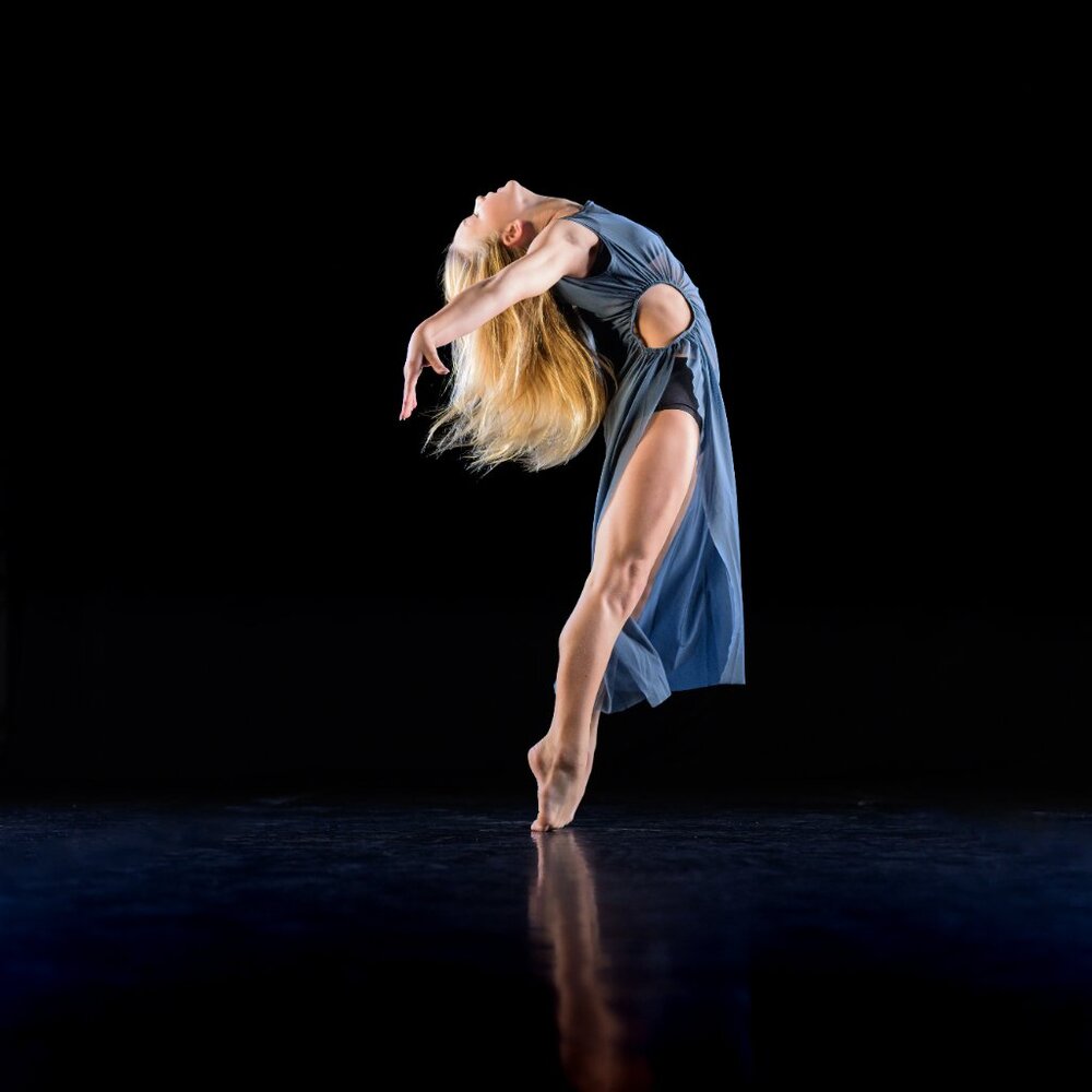 Flowy Dance Action Photo Dress Costume Contemporary Lyrical - Child Youth 8-12